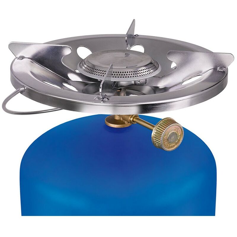 

Hornillo Camping FCG | Con bandeja, Encendido Manual, Para Bombonas Tipo Camping | Camping Gas