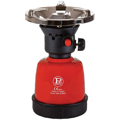 Hornillo de camping a gas con encendido piezo 190 g