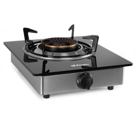 Hornillo de cocina 1 Quemadores ORBEGOZO FO 1720 REF 17538 Negro