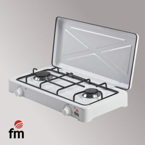 Hornillo de Gas Grupo FM HG-200 Blanco
