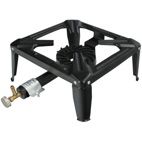 Hornillo Gas 4 Pies 30x30 cm. Potencia 4.000 Watts.
