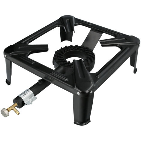 Hornillo Gas 4 Pies 40x40 cm. Potencia 7.000 Watts.