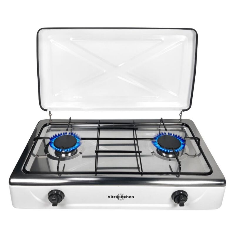 Vitrokitchen - Hornillo de Gas 202BB 2f But