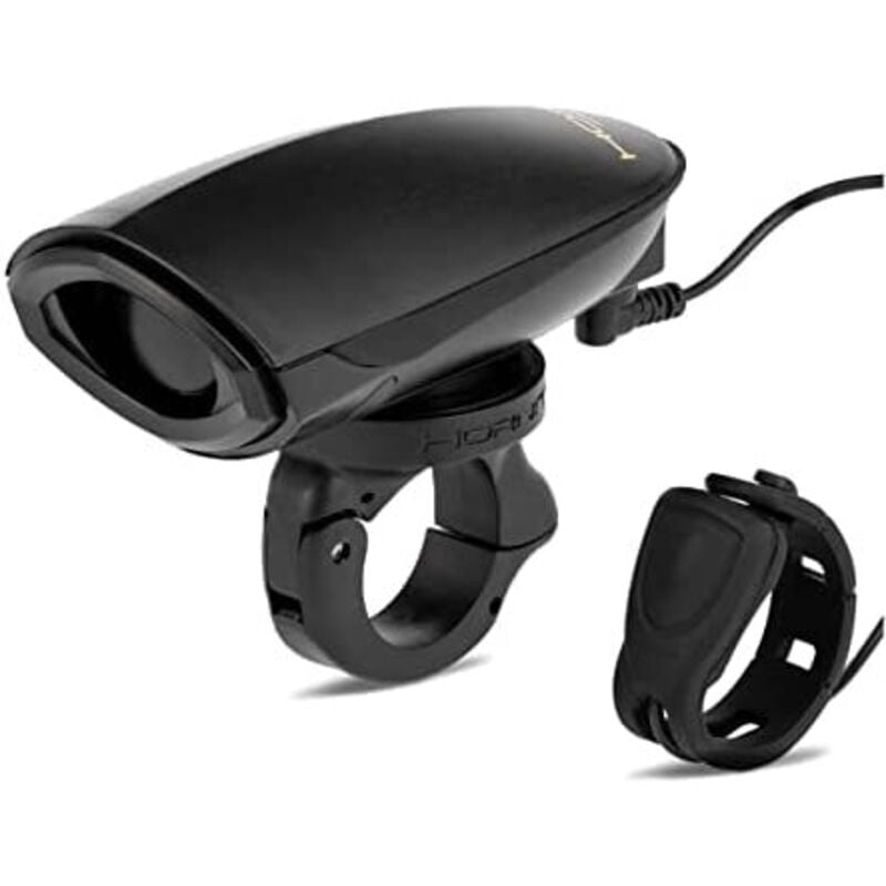 Bighorn - Klaxon de vélo Hornit 140 dB Noir