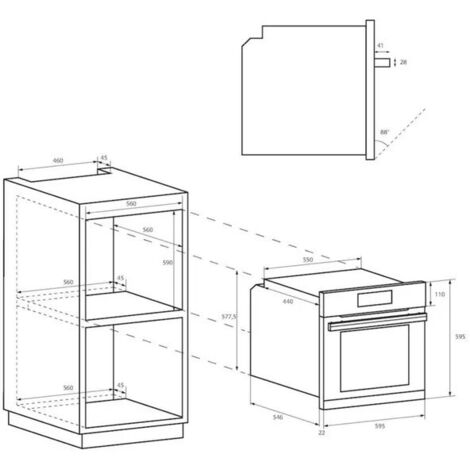 Horno Convencional CANDY FIDC X886 Inox