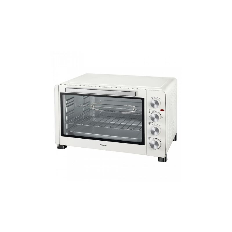 

Horno eléctrico sobremesa INFINITON HSM-26B61. Blanco, 2500 W, Doble acristalamiento