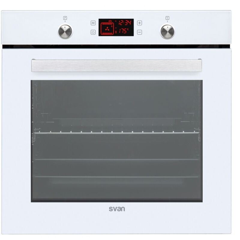 Horno Multifunción 59,5cm SVAN SVH375B 78L Limpieza Esmalte Easy