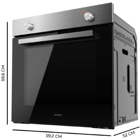 Horno Integrable Bolero Hexa C126000 Inox A. 2800 W, 77 L de capacidad, 4 funciones, Steam Assist, Steam EasyClean, Cooling Fan, Triple Glass, Clase Energética A, Luz interior [Misc.] .