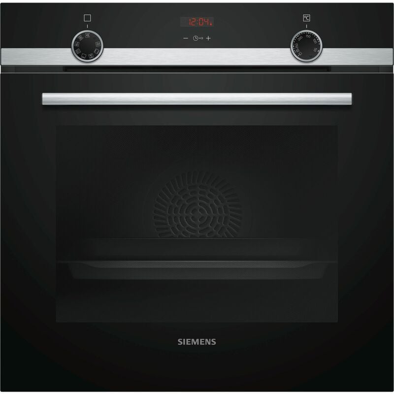 Siemens - horno integrado 71l 60cm con acero inoxidable ecoclean - hb553aer0