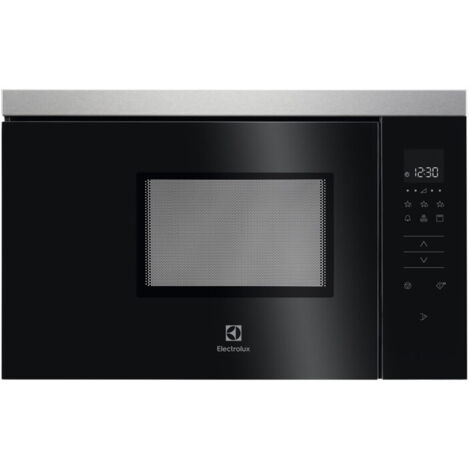 Horno microondas Electrolux MQ818GXE Negro, Acero inoxidable Microondas con grill Integrado 17 L 800 W
