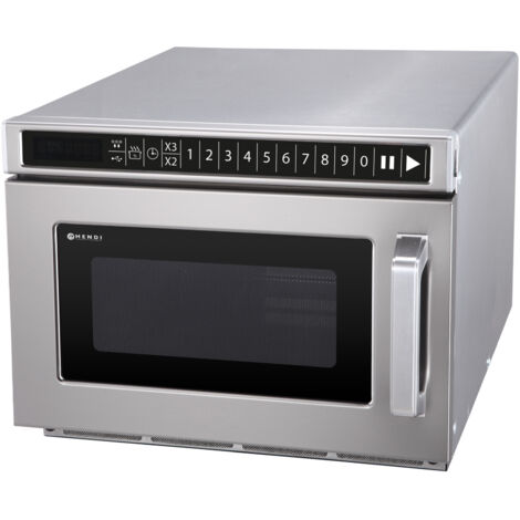 Horno microondas profesional 100 programas USB 3000 W capacidad 18L