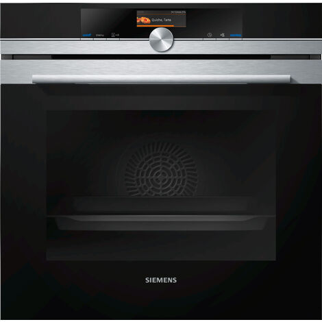 horno multifunción integrado 71l 60cm a + pirólisis de acero inoxidable - hb676g0s2 - siemens -