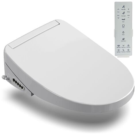 Horow – Douche WC bidet intelligent – Siège chauffant avec buse en acier inoxydable 316 – Télécommande – Séchage à air chaud