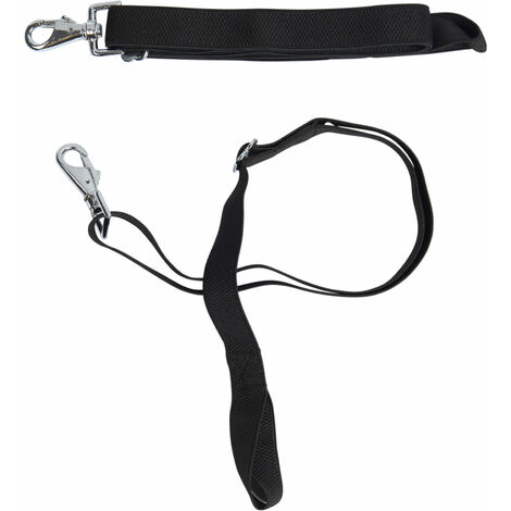 Horse Guard Beinschnüre Elastik - schwarz