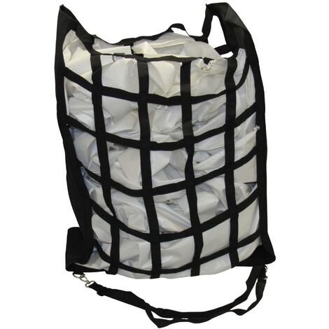 Horse Slow Feed Hay Bag &x28Hanging Straw Trickle Feeding Net&x29