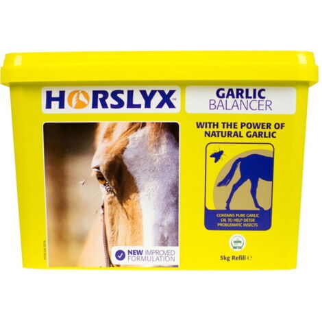HORSLYX GARLIC 5 KG Aglio per cavalli supplemento da leccare