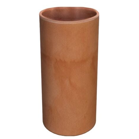 MOOVERE 40 High Round and High Indoor and Outdoor Round Planter For Plants and Flowers Très résistant au passage du temps. Fabriqué en Polyéthylène en Espagne - Terracotta