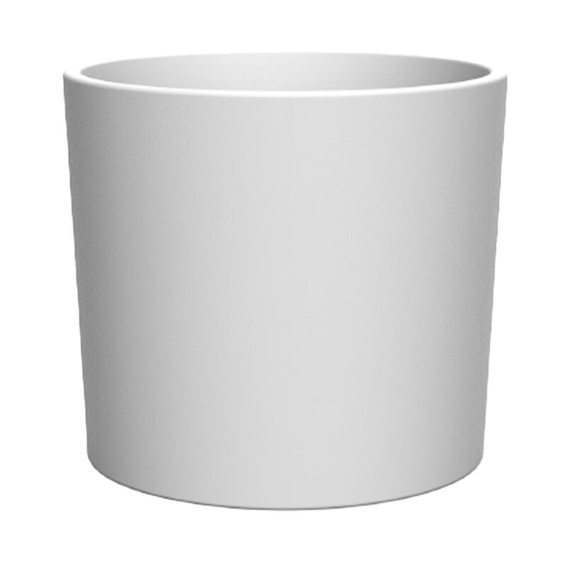 HORTENSIA 40 Jardinière ronde d'intérieur et d'extérieur pour plantes et fleurs Très résistante au passage du temps. Fabriqué en polyéthylène en