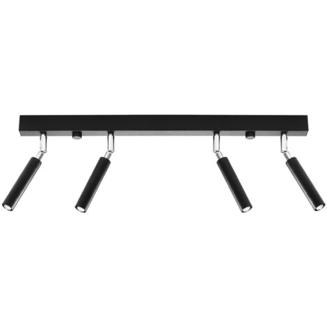 HORUX 4 G9 PLAFOND NOIR LUMILO 09.109.00