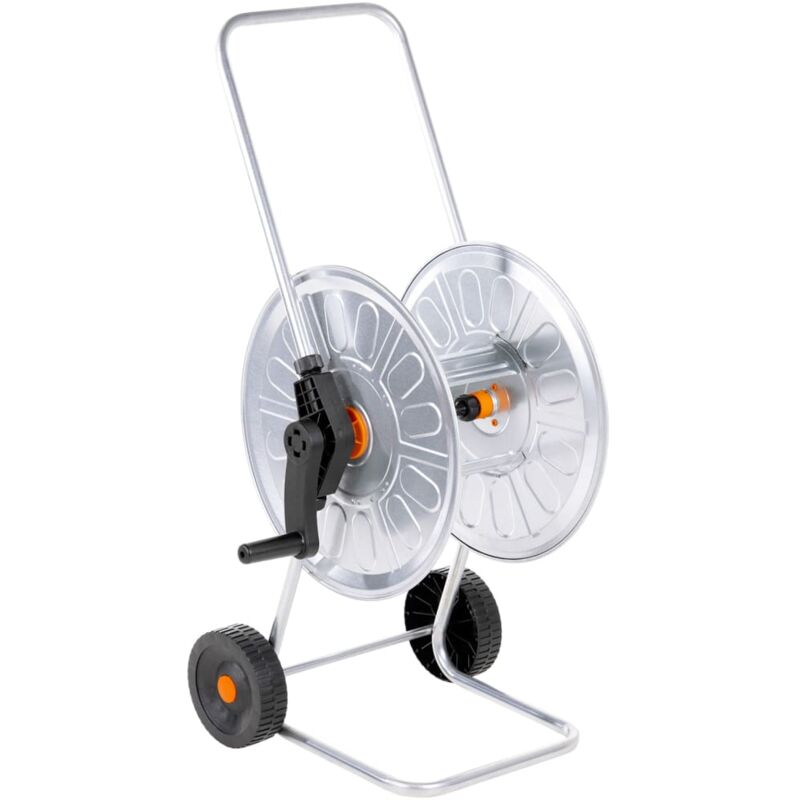 Hose Reel Cart For 60 M 1/2" Hose Steel Vidaxl