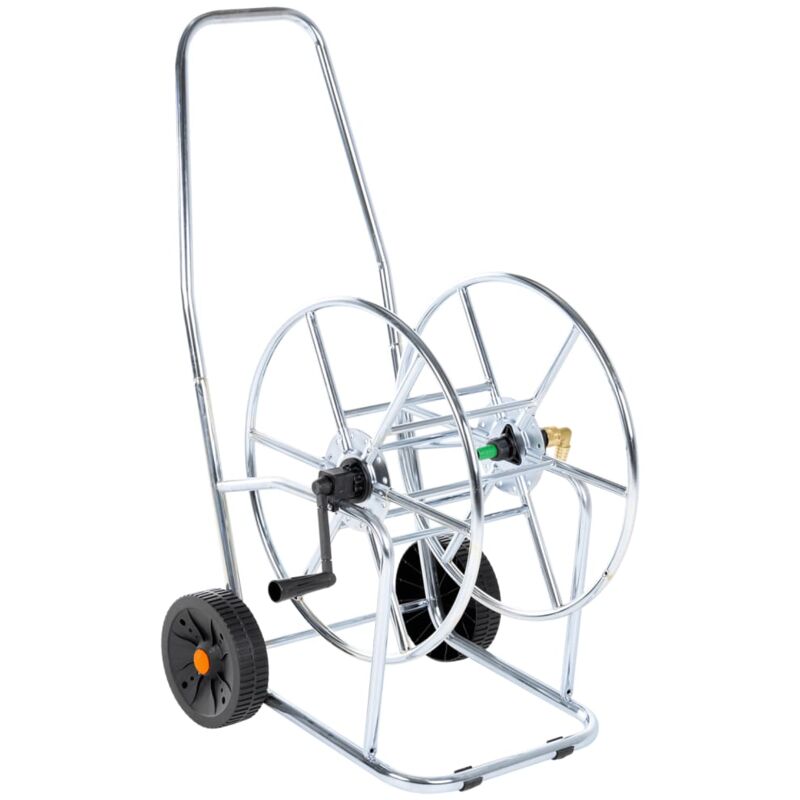 Vidaxl - Hose Reel Cart For 80 M 3/4' Hose Steel