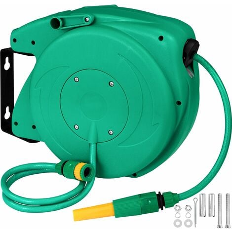 Hose reel with hose pipe
