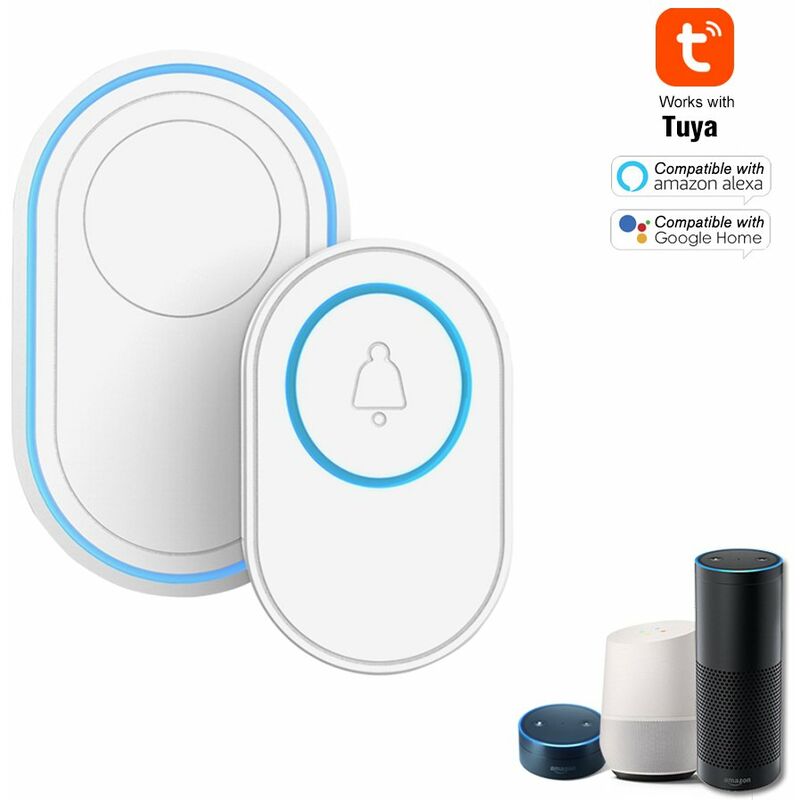 

Host de alarma Tuya con kit de timbre con funcion de timbre inalambrico WIFI