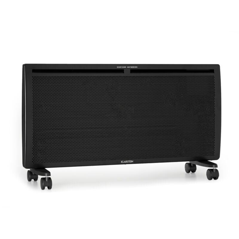 Klarstein - Radiateur Electrique à Faible Consommation d'Energie, 2000W Chauffage Electrique Infrarouge avec Thermostat, Détection Fenêtres Ouvertes,