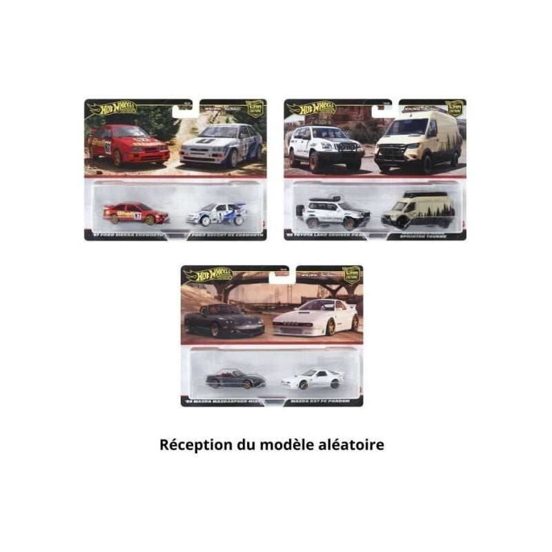 Hot Wheels - Car Culture-Coffret Premium 2 véhicules HBL96