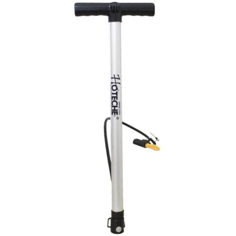 HOTECHE bomba manual aluminio s/manometro , Bomba de aire sin manómetro Hoteche Diseñad para proporcionar un inflado rápido y eficiente en una variedad de aplicaciones, desde n