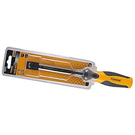 HOTECHE formon bisel 14 mm con mango c/ vanadio blister , Formón biselado 380114. Para trabajos en madera. - Acero, polipropileno y plástico. - 160 x 40 x 40 mm. Hoja de 14 mm. - N