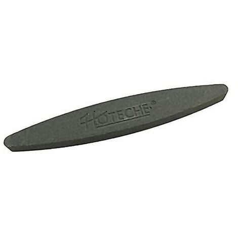 HOTECHE piedra afilar oval 230x35 mm oxid aluminio , Piedra de afilado oval.Oxido de aluminio.Tamaño 23x3,5x1,5mm-Grano 120.