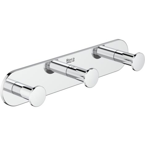 HÔTELS RONDS triple cintre - ROCA Couleur : chromé