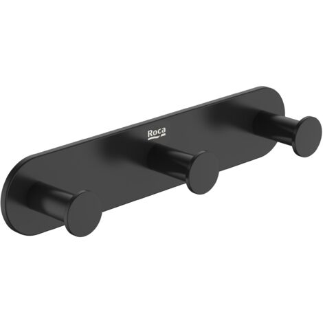 HÔTELS RONDS triple cintre - ROCA Couleur : Noir mat
