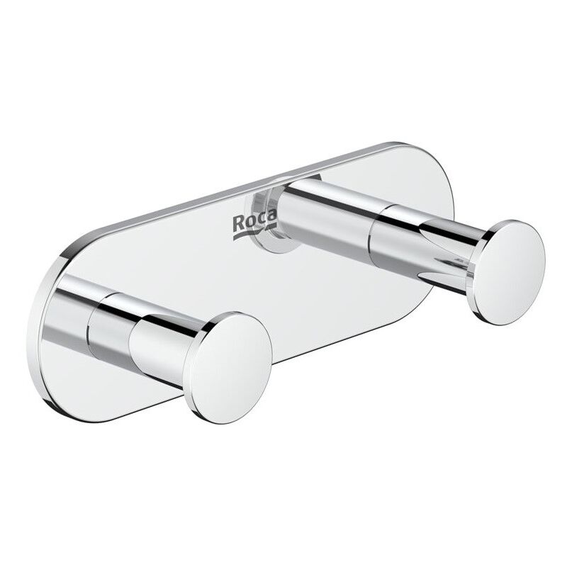 Roca - round hotels Cintre double Couleur : Chrome