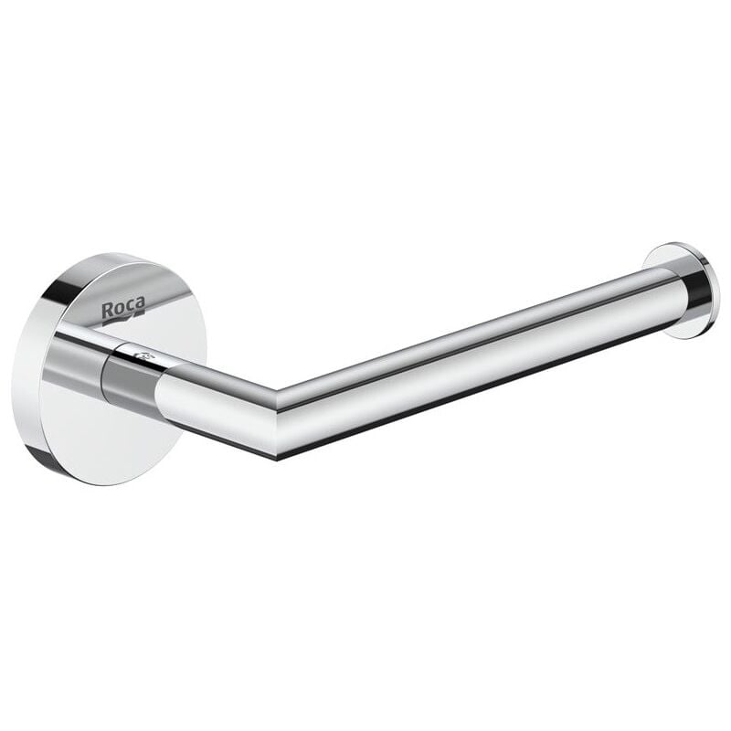 Porte-rouleau sans couvercle round hotels Roca Couleur : chromé