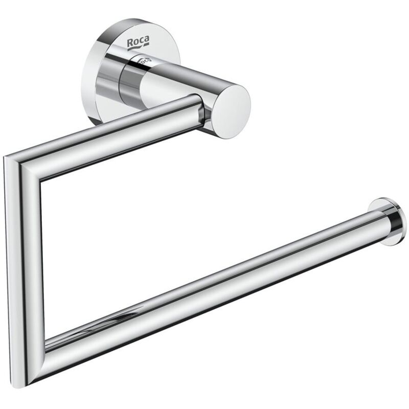 Roca - Porte-serviettes round hotels Couleur : Chrome