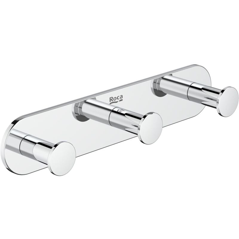 Roca - hôtels ronds triple cintre Couleur : chromé