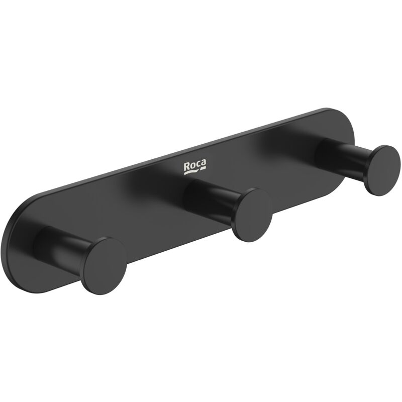 Roca - hôtels ronds triple cintre Couleur : Noir mat