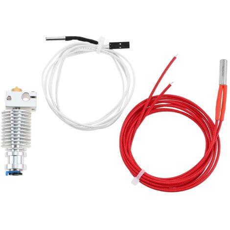 Hotend Kit d'extrudeuse pour Prusa I3 MK3 Tête d'impression Dissipateur thermique Heat Break Extruder Kit avec supplémentaire pour imprimante 3D Prusa I3 MK3/Prusa I3 MK3S+
