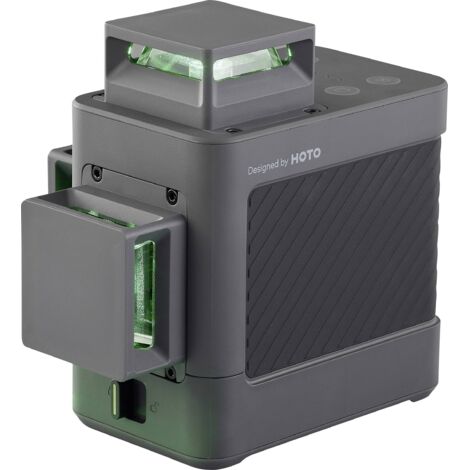 HOTO QWFGJ002 Laser en croix Laser vert Portée (max.): 30 m Y647673