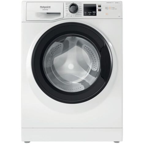 Hotpoint Ariston Active 40 Ariston Lavatrice NF825WKIT 8kg Antimacchia. Tipo di carica: Caricamento frontale. Capacità cestello: 8 kg, Classe di efficienza della centrifuga: B, Silen... - 869991656530