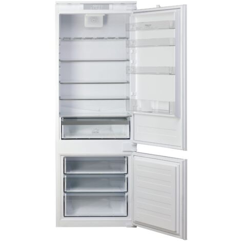 Hotpoint Ariston Frigorifero combinato ad incasso BCB 4020 E. Capacità netta totale: 400 L. Cerniera porta: Destra, Tipo di display: LED. Classe climatica: SN-ST, Emission... - 859991667840 - BCB4020E