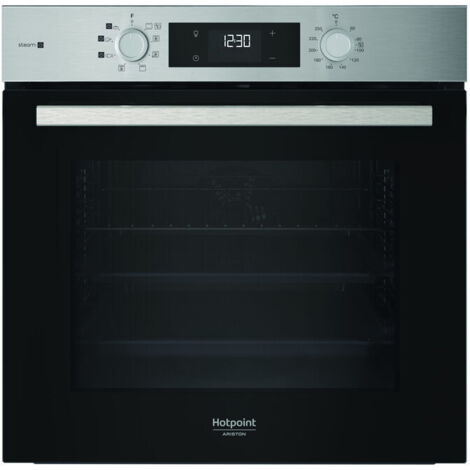 Hotpoint Ariston HAO 255HS X Forno Multifunzione inox con display e manopole esterne, ActiveSteam, Idrolisi CLASSE A