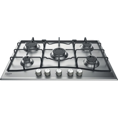 Hotpoint Ariston Piano cottura a gas PCN 752 U/IX/HA. Colore del prodotto: Acciaio inox, Posizionamento dell'apparecchio: Da incasso, Dimensione della larghezza del piano cottura: 75 ... - PCN752UIXHA