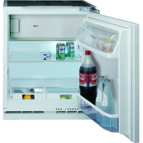 HOTPOINT ARISTON Hotpoint Frigorifero da incasso HABUF011. Posizionamento dell'apparecchio: Da incasso, Colore del prodotto: Grigio, Cerniera porta: Destra. Capacità netta totale: 126 L, Classe climatica: N-T, Classe