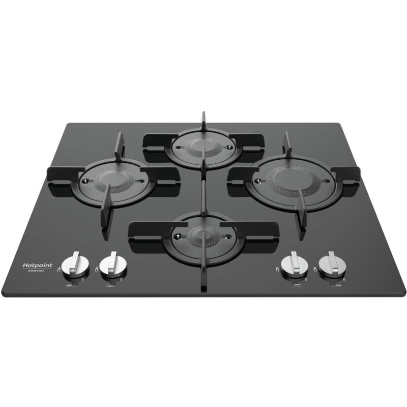 Hotpoint FTGHG 641 D/HA(BK) Noir Intégré 60 cm Gaz 4 zone(s)