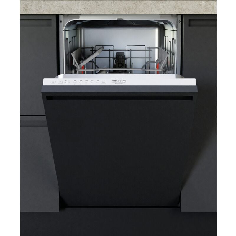 Hotpoint HI9E 2B19. Posizionamento dell'apparecchio: A scomparsa totale, Dimensione: Compatta (45 cm), Tipo di controllo: Pulsanti. Numero di