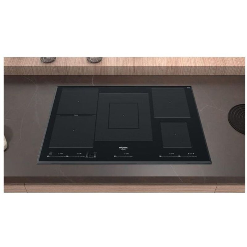 HOTPOINT HT 1090 BA Noir Int&eacute;gr&eacute; 90 cm Plaque avec zone &agrave; induction 5 zone(s)