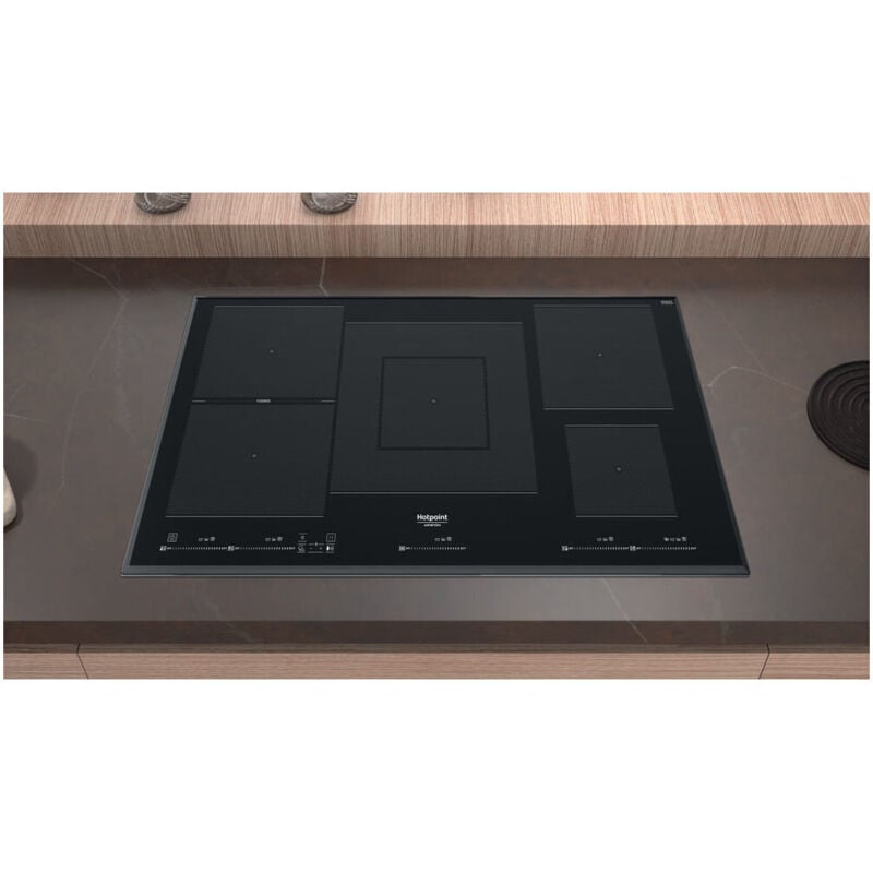 Hotpoint HT 1090 BA Schwarz Integriert 90 cm Zonen-Induktionskochfeld 5 Zone(n)